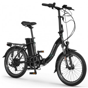 Elektrinis dviratis Ecobike Even 20" 2023 black