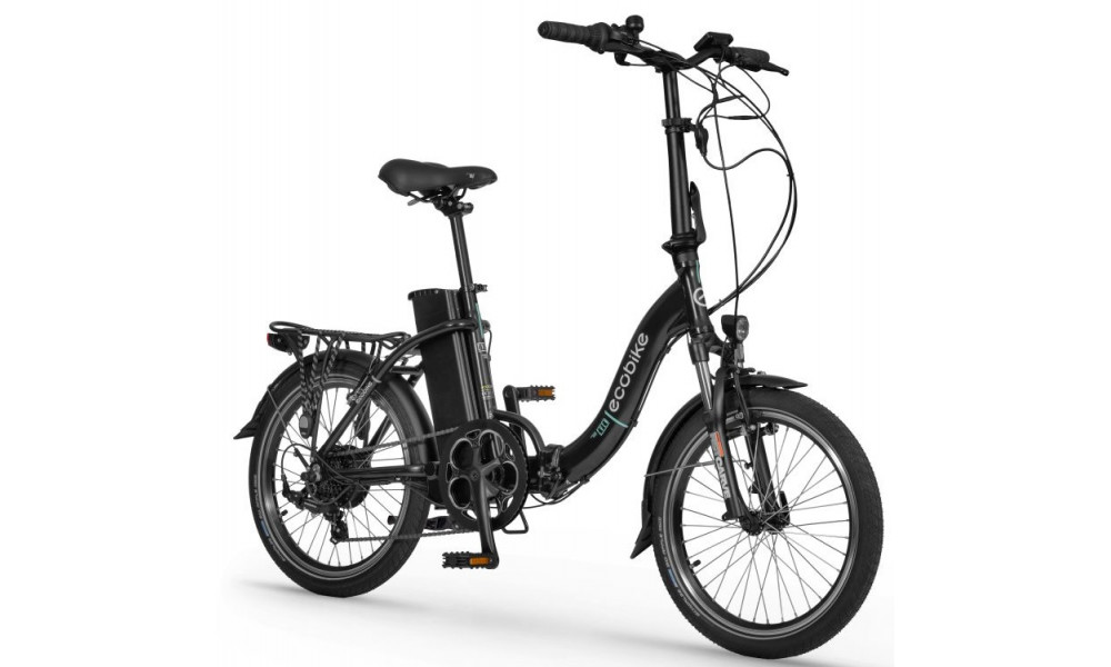 Elektrinis dviratis Ecobike Even 20" 2025 black - 1