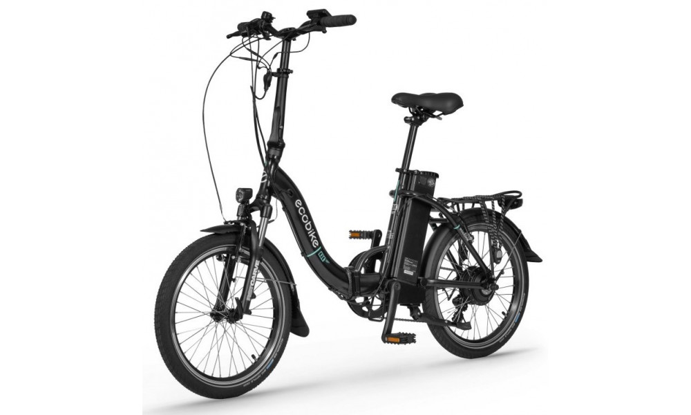 Elektrinis dviratis Ecobike Even 20" 2025 black - 9