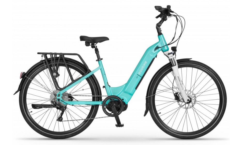 Elektrinis dviratis Ecobike D2 City 29" 48V 2023 menthol - 10