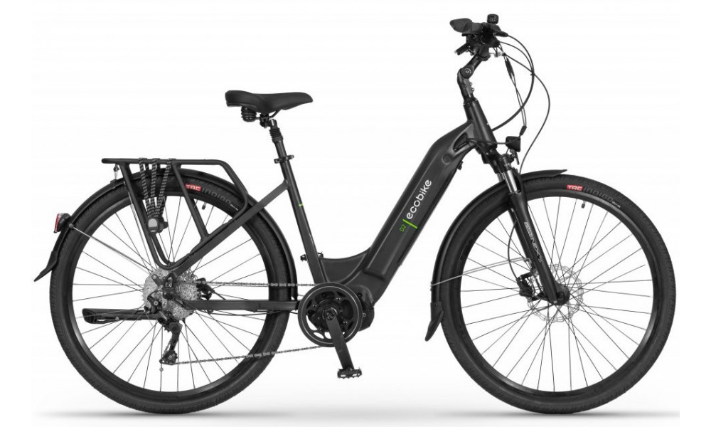 Elektrinis dviratis Ecobike D2 City 29" 48V 2023 black - 10