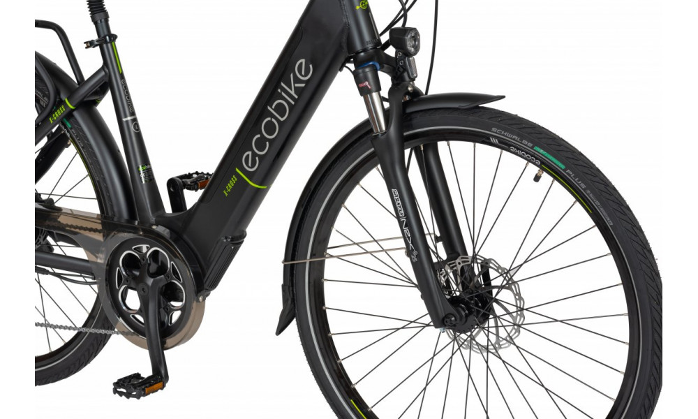 Elektrinis dviratis Ecobike X-Cross 28" 2023 L black - 6