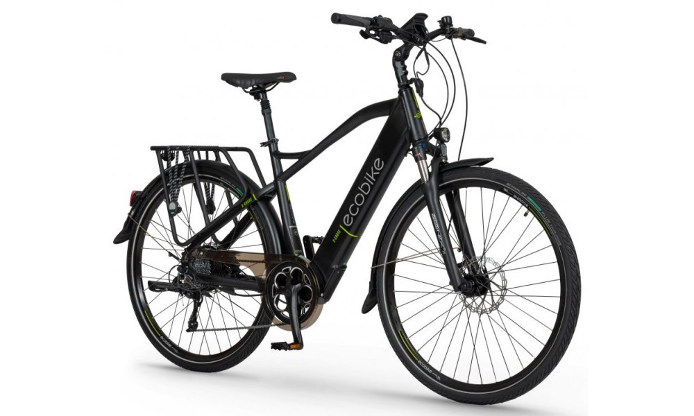 Elektrinis dviratis Ecobike X-Cross 28" 2023 M black - 1