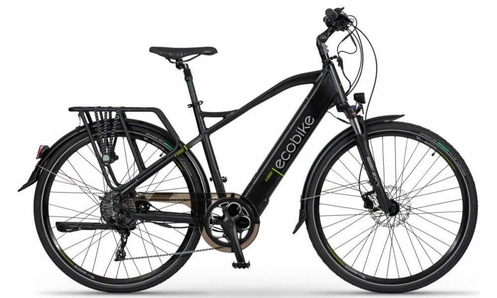 Elektrinis dviratis Ecobike X-Cross 28" 2023 M black - 9