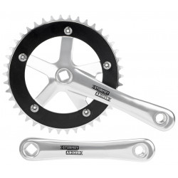 Priekinis žvaigždžių blokas Sturmey-Archer 42T 165mm 1-speed silver