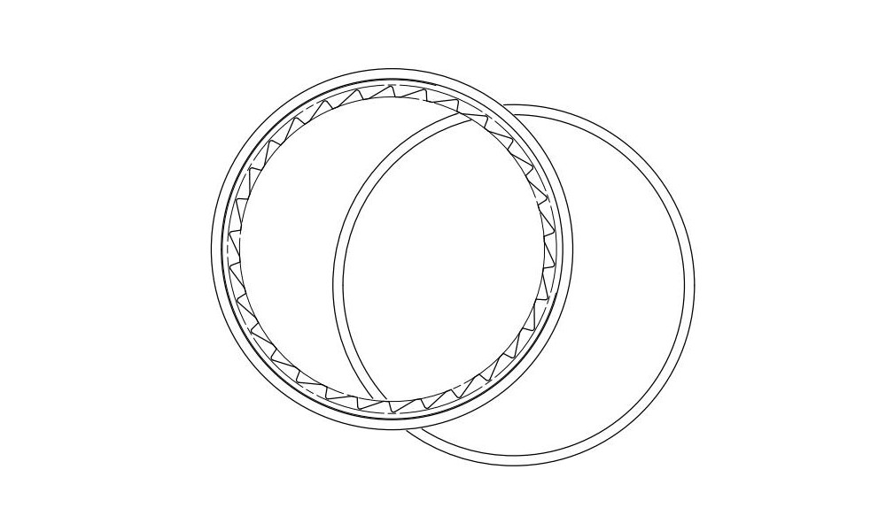 Galinės įvorės dalis Fulcrum ratchet ring MTB (3 vnt.) - 1