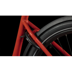 Elektrinis dviratis Cube Supreme Sport Hybrid Pro 500 Easy Entry red'n'black 2023