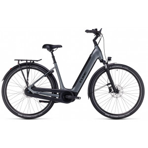 Elektrinis dviratis Cube Supreme Hybrid Pro 625 Easy Entry flashgrey'n'black 2023