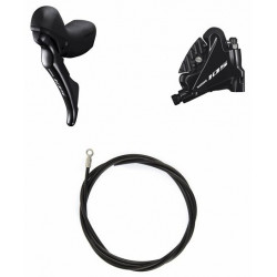 Diskiniai stabdžiai priekiniai Shimano 105 ST-R7020(F)/BR-R7070(F) hydraulic flat mount 2x11-speed