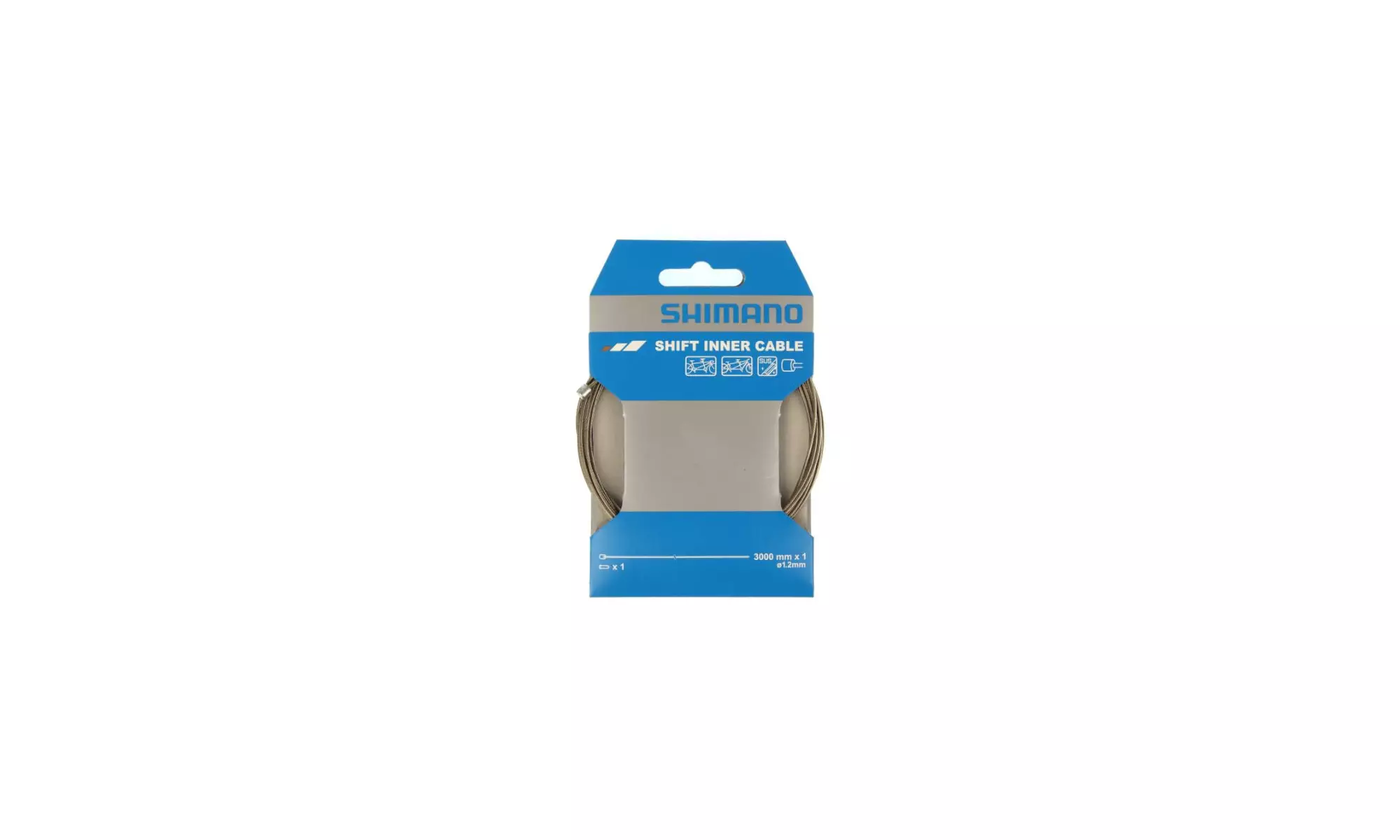 Pavarų troselis Shimano nerūdijantis 1.2X3000mm - 2