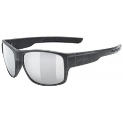 Akiniai Uvex esntl urban black matt / mirror silver