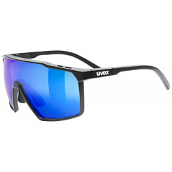 Akiniai Uvex mtn perform S black matt / mirror blue