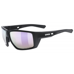 Akiniai Uvex mtn venture CV black matt / mirror lavender pink