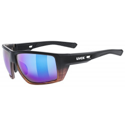 Akiniai Uvex mtn venture CV black demi matt / mirror blue