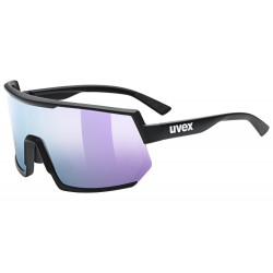 Akiniai Uvex sportstyle 235 black matt / mirror lavender