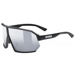 Akiniai Uvex sportstyle 237 black matt / mirror silver