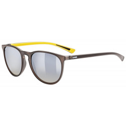 Akiniai Uvex LGL 43 black matt / ltm smoke degrade Akiniai Uvex LGL 43 black matt / ltm smoke degrade