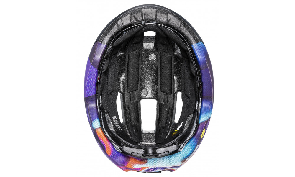 Šalmas Uvex rise pro MIPS black-galaxy matt - 4