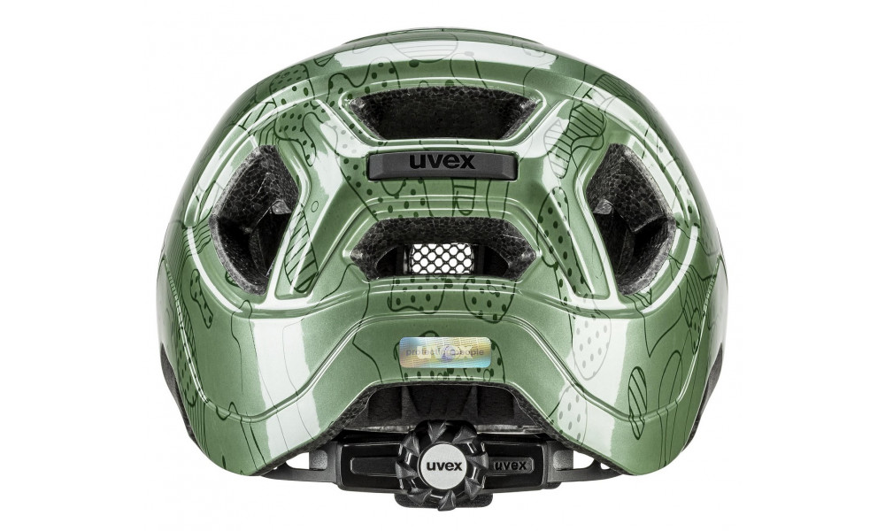 Šalmas Uvex react jr. moss green altimeter - 2