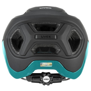 Šalmas Uvex react black-teal matt