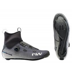 Dviratininko batai Northwave Celsius R Arctic GTX Road carbon grey-reflective