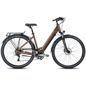 Elektrinis dviratis ProEco:ON Wave LTD 1.0 504Wh brown-black