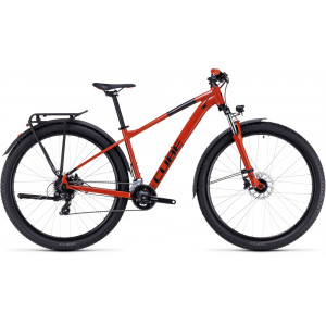 Dviratis Cube Aim Allroad 29 brickred'n'black 2024