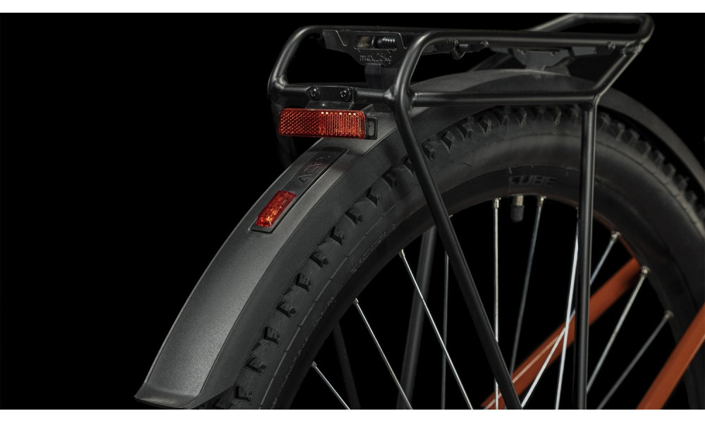 Dviratis Cube Aim Allroad 29 brickred'n'black 2024 - 2