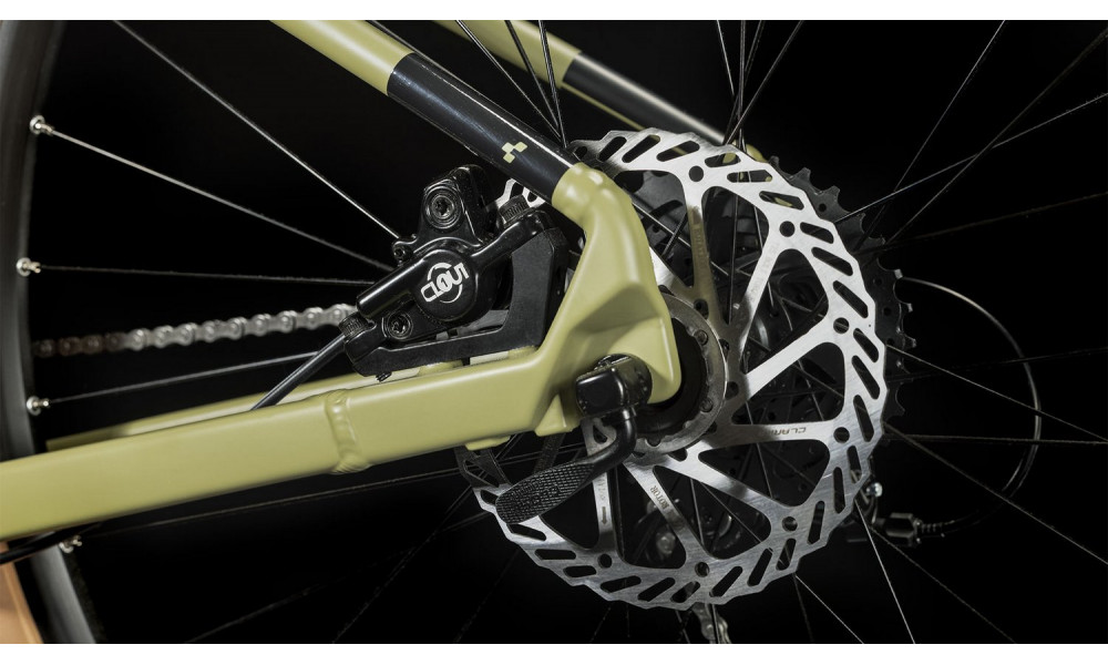 Dviratis Cube Aim Race 29 olive'n'black 2024 - 2