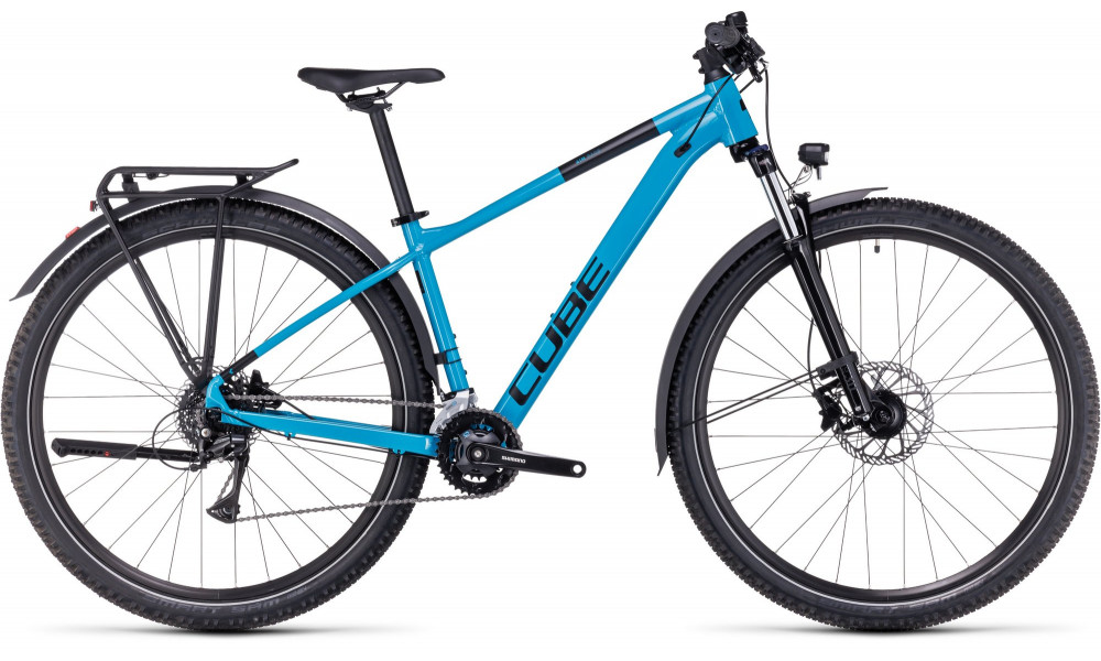 Dviratis Cube Aim Race Allroad 29 blue'n'black 2024 - 1