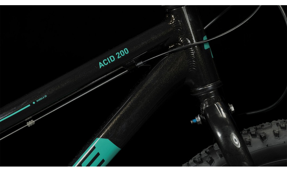 Dviratis Cube Acid 200 Disc black'n'green 2024 - 6