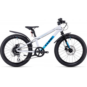 Dviratis Cube Acid 200 Disc Allroad white'n'blue 2024