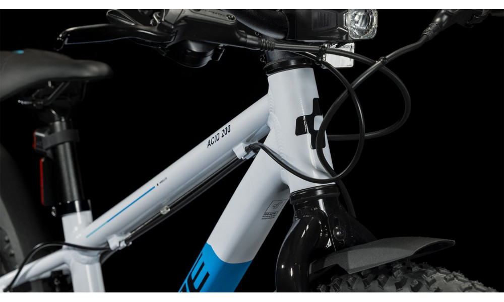 Dviratis Cube Acid 200 Disc Allroad white'n'blue 2024 - 2