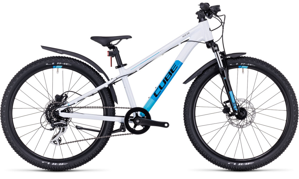 Dviratis Cube Acid 240 Disc Allroad white'n'blue 2024 - 1