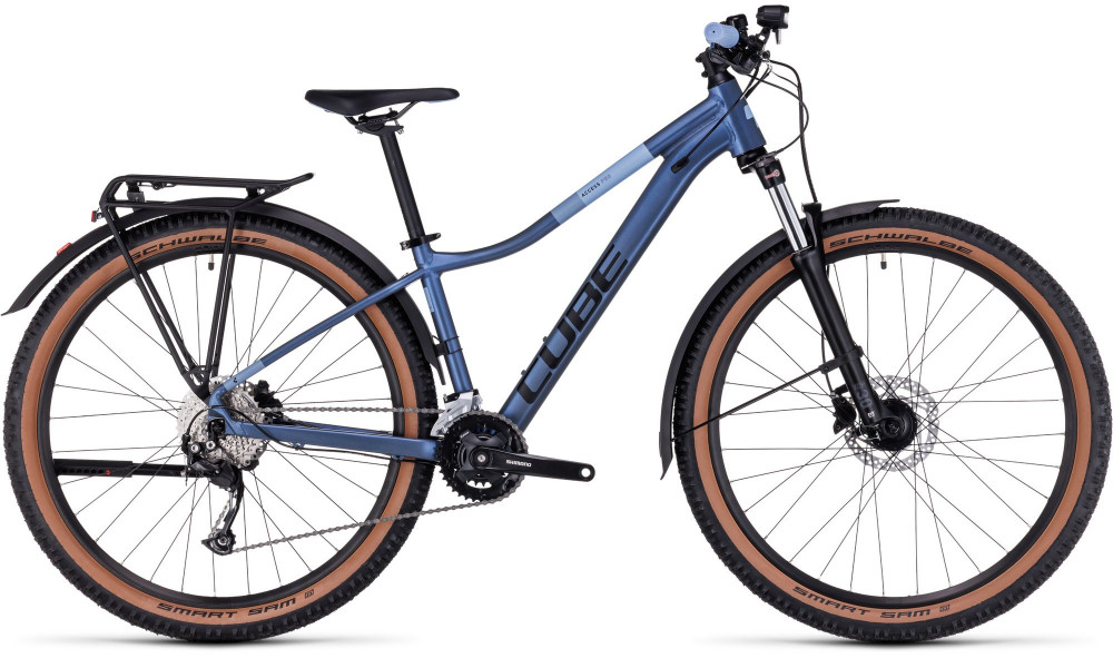 Dviratis Cube Access WS Pro Allroad 27.5 flareblue'n'black 2024 - 1