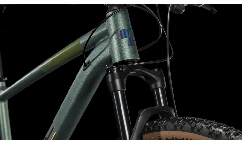 Dviratis Cube Access WS Race 27.5 sparkgreen'n'olive 2024 - 5