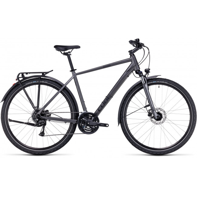 Dviratis Cube Nature Allroad graphite'n'black 2024