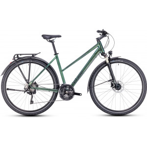 Dviratis Cube Nature EXC Allroad Trapeze verde'n'black 2024