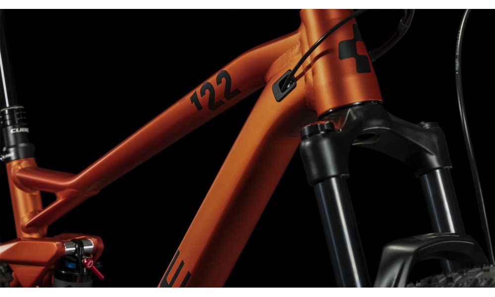 Dviratis Cube Stereo ONE22 Pro 27.5 fireorange'n'black 2024 - 5