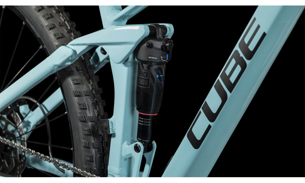 Dviratis Cube Stereo ONE22 Race 27.5 mayablue'n'black 2024 - 4