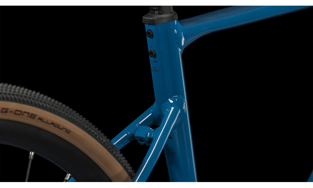 Dviratis Cube Nuroad Race blue'n'black 2024 - 5