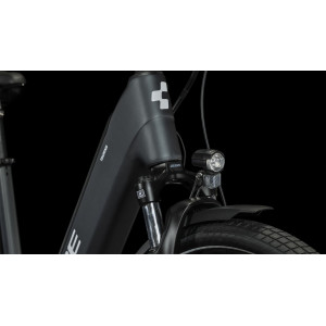 Elektrinis dviratis Cube Touring Hybrid ONE 500 Easy Entry grey'n'white 2024