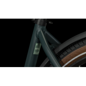 Elektrinis dviratis Cube Touring Hybrid ONE 625 Easy Entry darkgreen'n'green 2024