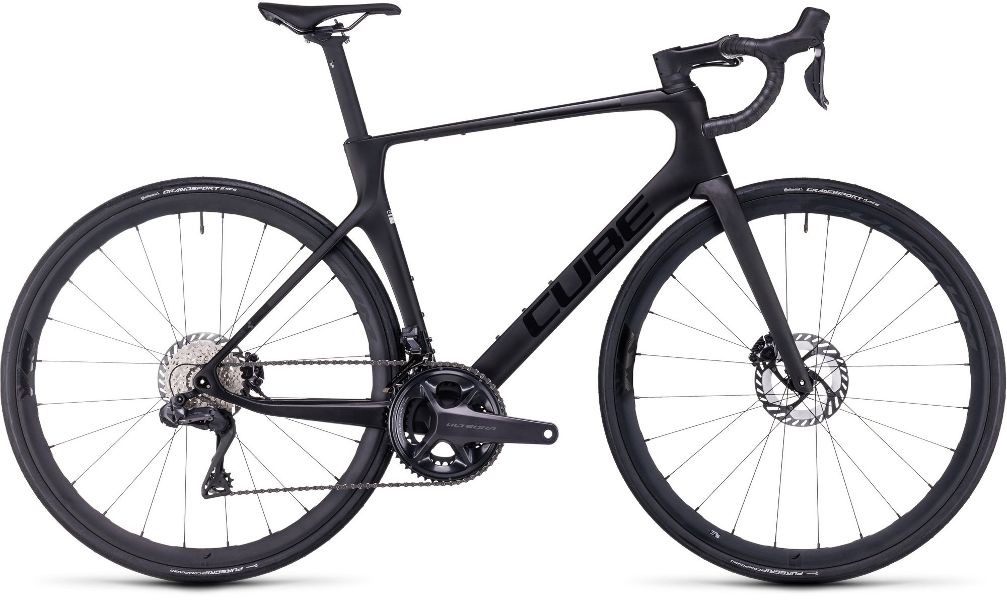 Dviratis Cube Agree C:62 Race carbon'n'black 2024 - 1