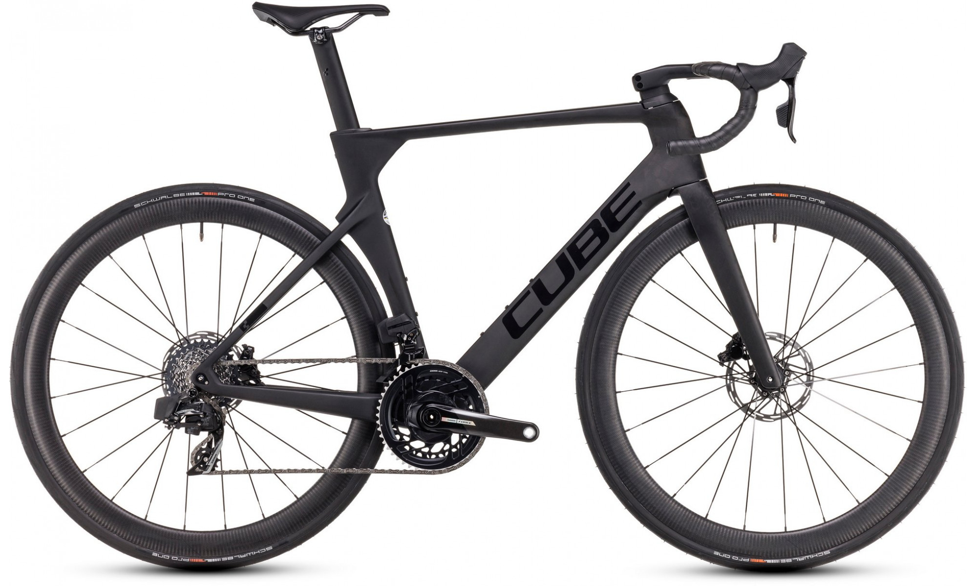 Dviratis Cube Litening AERO C:68X Pro carbon'n'black 2024 - 1