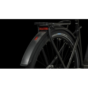 Elektrinis dviratis Cube Touring Hybrid Pro 625 Easy Entry black'n'metal 2024