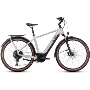 Elektrinis dviratis Cube Touring Hybrid Pro 625 pearlysilver'n'black 2024