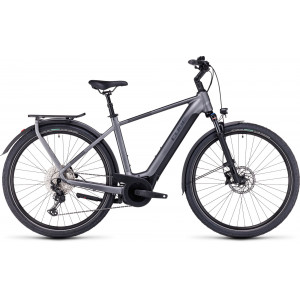 Elektrinis dviratis Cube Touring Hybrid EXC 625 grey'n'metal 2024