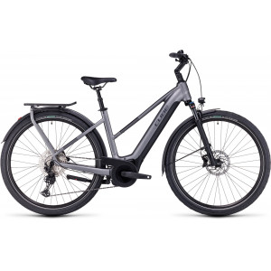 Elektrinis dviratis Cube Touring Hybrid EXC 625 Trapeze grey'n'metal 2024