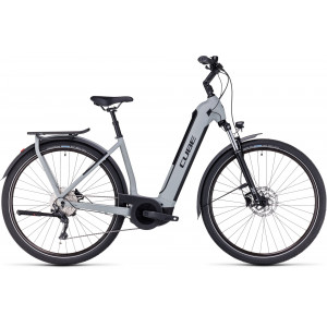 Elektrinis dviratis Cube Kathmandu Hybrid ONE 750 Easy Entry swampgrey'n'black 2024